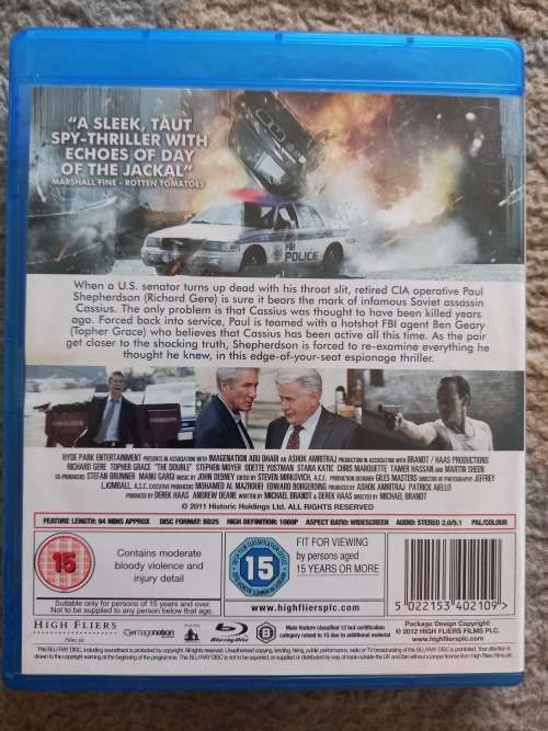 The Double (Blu Ray)