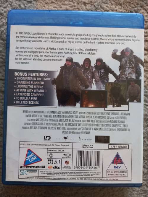 The Grey (Blu Ray)