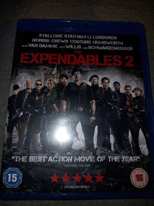 The Expendables 2 (Blue Ray)