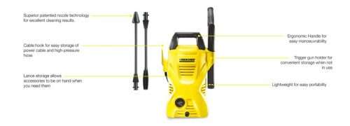Karcher K2 Compact Pressure Washer
