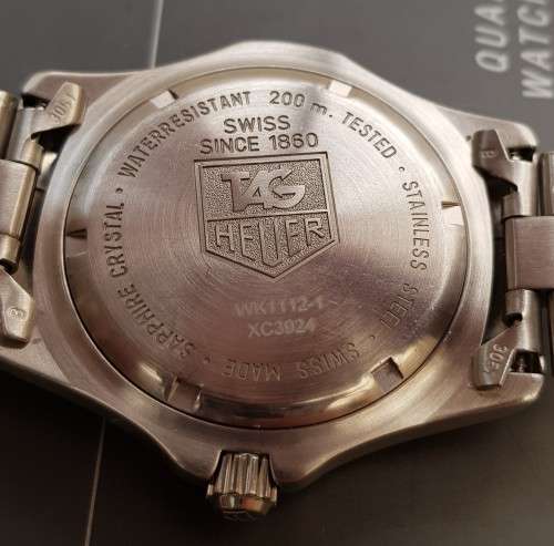 TAG HEUER PROFESSIONAL 200m - Model WK1112-1 Great condition!