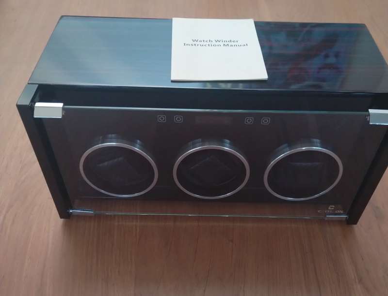 CRITIRON Luxury Automatic 3 Watch Winder