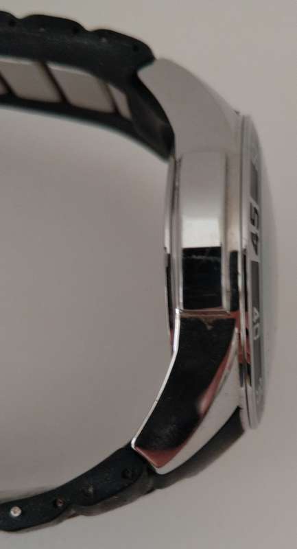 AQUASWISS Men`s Trax BLACK Chronograph Swiss Watch