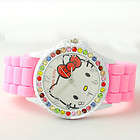 HELLO KITTY! Pink Silicone watch ##VERY CUTE##
