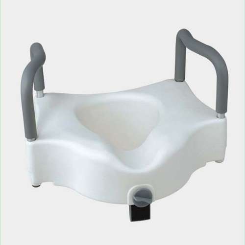 Raised Toilet Seat | With Handles