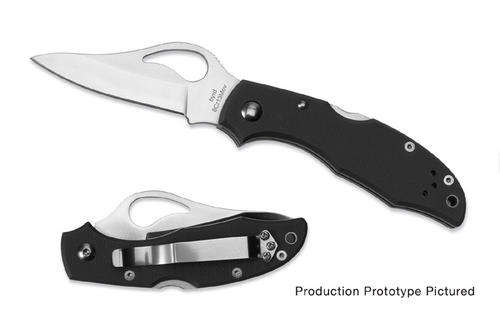 Spyderco Byrd MEADOWLARK Plain Edge Knife G10 Handle