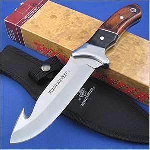 Winchester Pakkawood Series Guthook Hunter Fixed Knife