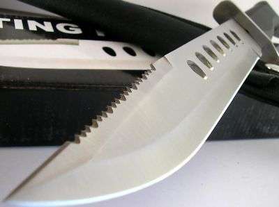 Jungle Master Tactical Hunter Large Bowie 2 Edge Knife (Free Shipping)