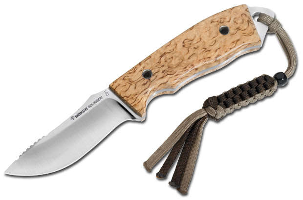 Boker Wilson Tactical Lanyard Knife, Blue/Black, Skull