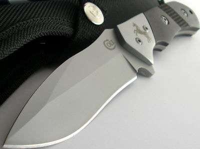 Colt Tactical Hunter Fixed Blade Brown Wood Knife