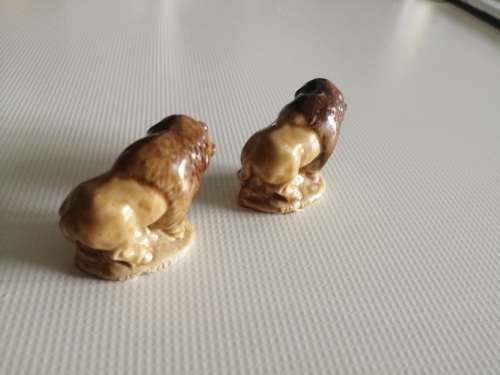 2 Wade Whimsies - Bison - 1970s