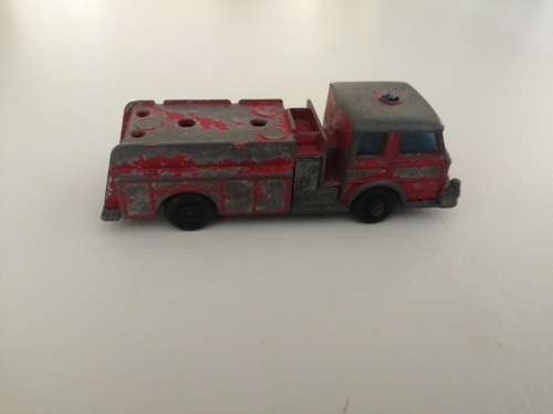 Vintage 1960s Lesney Matchbox no 29 Fire pumper truck