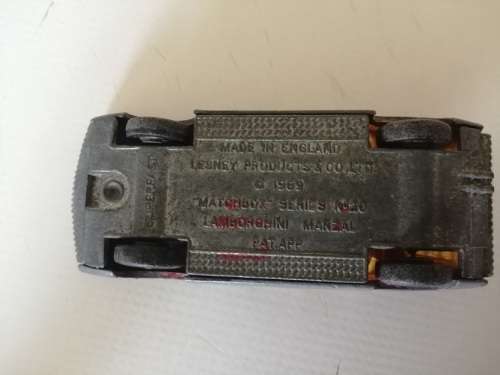 Vintage 1969 Lesney matchbox superfast no 20 Lamborgini mazal