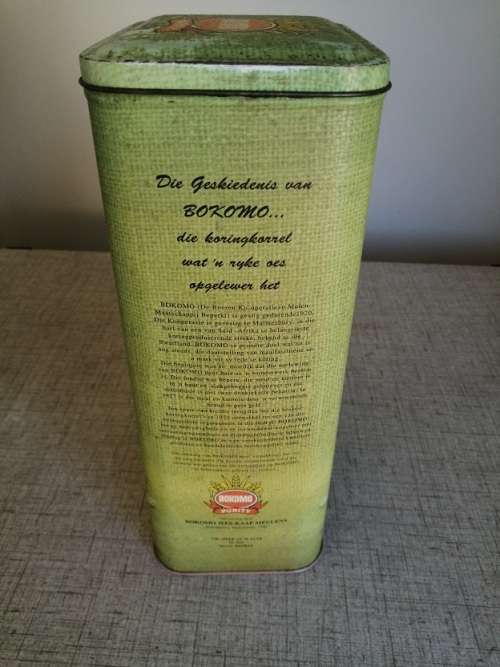 Vintage Bokomo Flour Tin