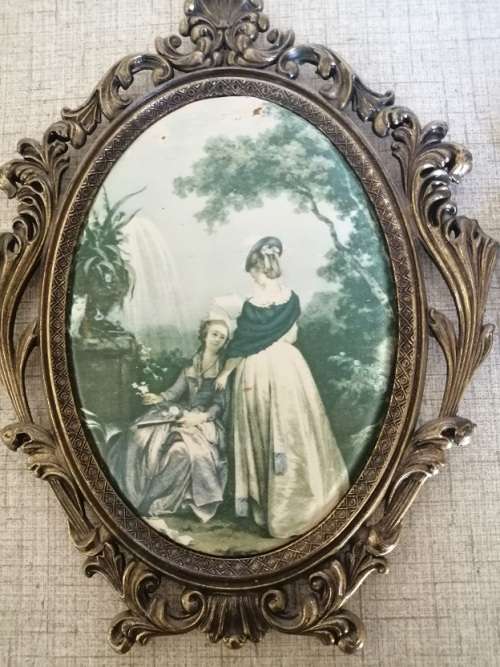 2 x Ornate frames