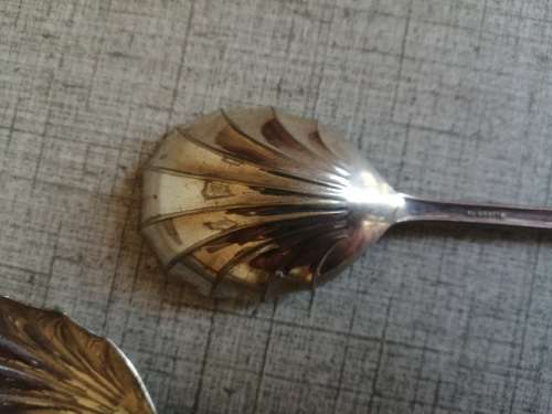 Yeoman plated desert spoons set of 6