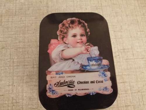 Ambrosia chocolate tin