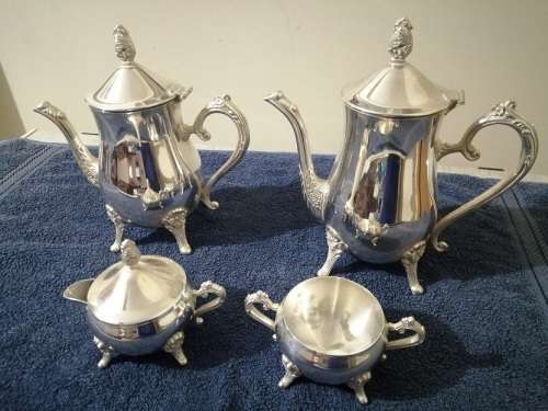 Fabulous Silver Plated Tea and Coffee set