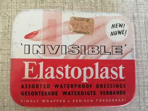 Vintage Elastoplast tin