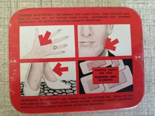 Vintage Elastoplast tin