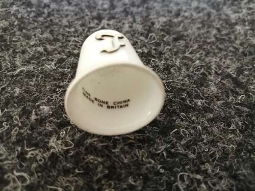 Fine bone china thimble