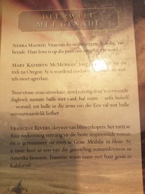 Deurweef met Genade deur Francine Rivers