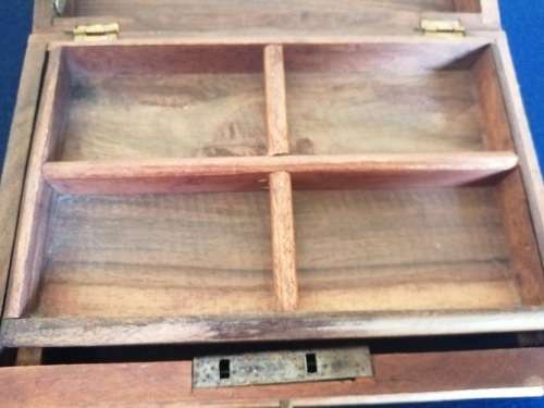 Beautifully wooden carved jewellery box