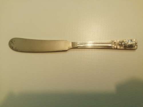 Antique Little Bo Peep knife silver plated
