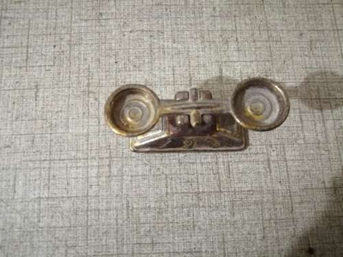 Brass scale printer tray ornament