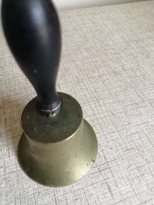 Vintage Brass Bell 14.5cm high