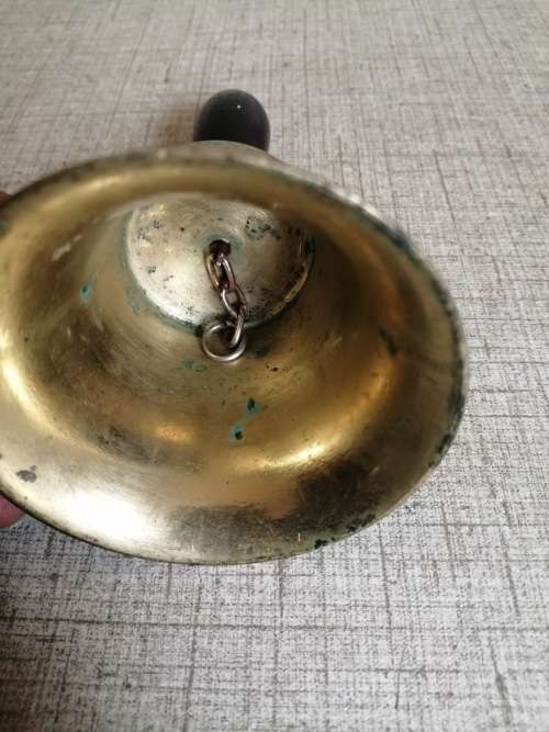 Vintage Brass Bell 14.5cm high