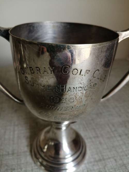 Mowbray Golf Club Trophy from 1936