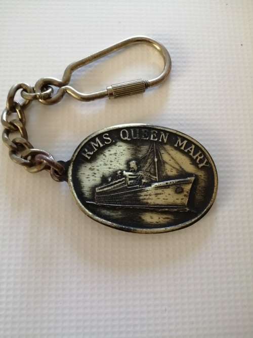 RMS Queen Mary key holder made from ship propeller