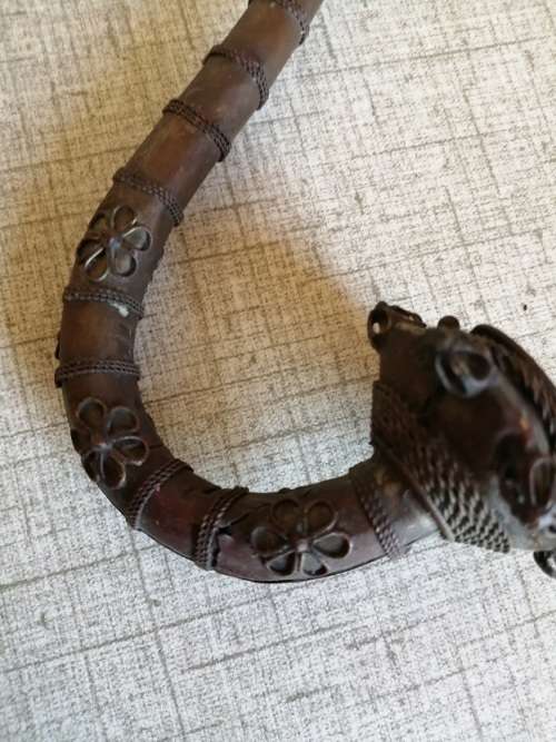 Antique/vintage copper opium pipe
