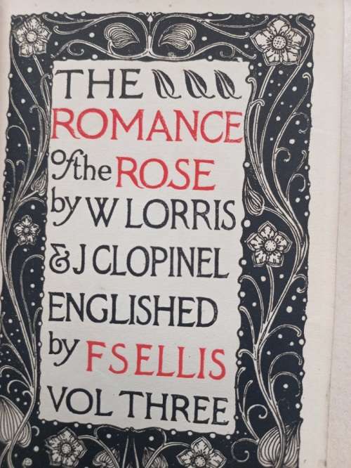 The Romance of the Rose englished by FS Ellis