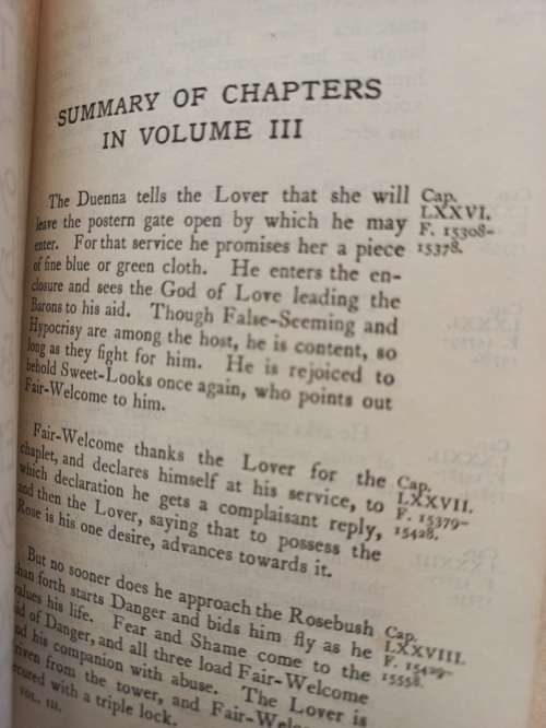 The Romance of the Rose englished by FS Ellis