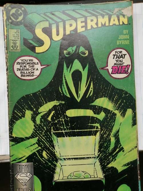Superman DC comic 1989