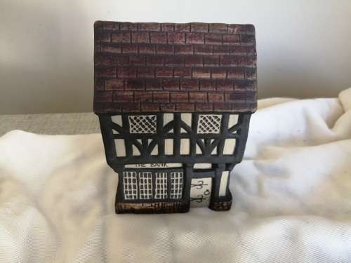 Highly collectable The Bank from Childswicham pottery