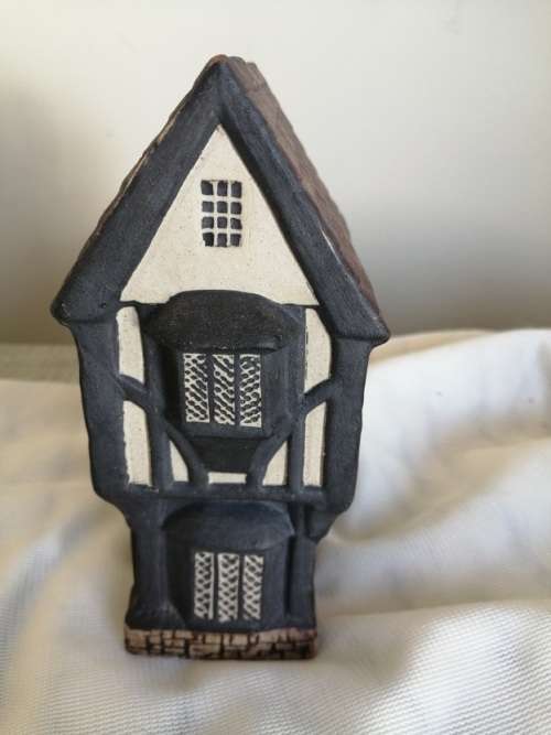 Highly collectable The Bank from Childswicham pottery