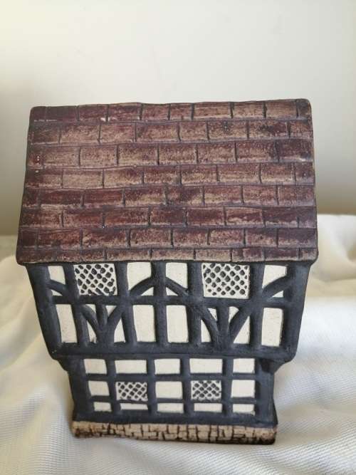 Highly collectable The Bank from Childswicham pottery