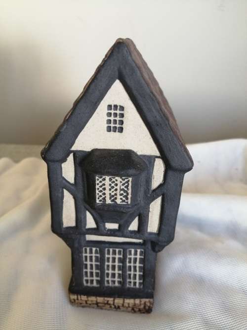 Highly collectable The Bank from Childswicham pottery