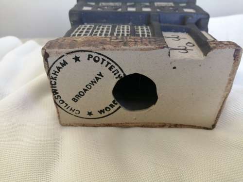 Highly collectable The Bank from Childswicham pottery