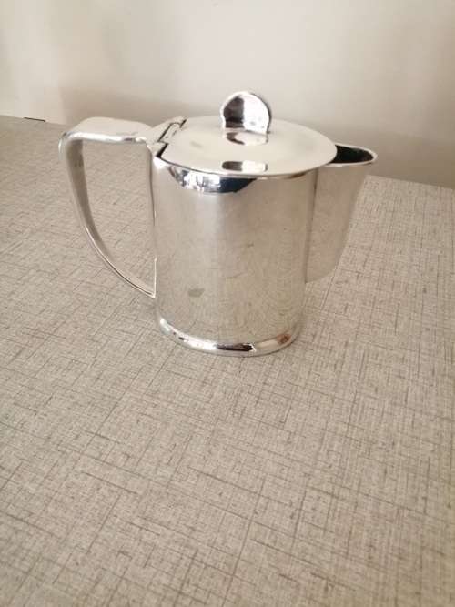 Vintage silver plated hot water pot