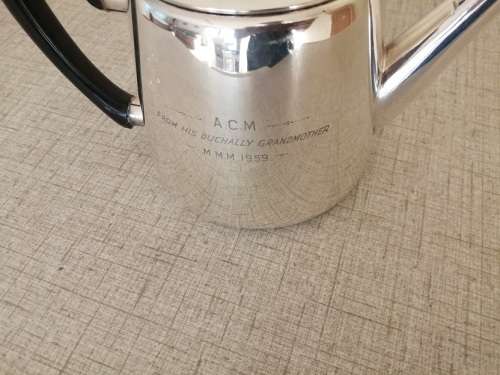 Vintage silver plated Teapot