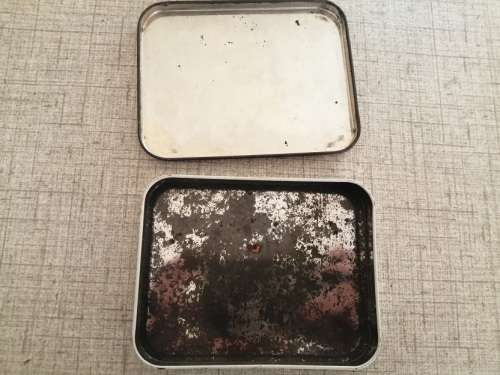 Vintage Johnson and Johnson Band aid tin