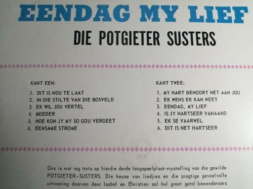 Die Potgieter susters LP
