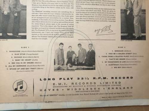 The Shadows LP