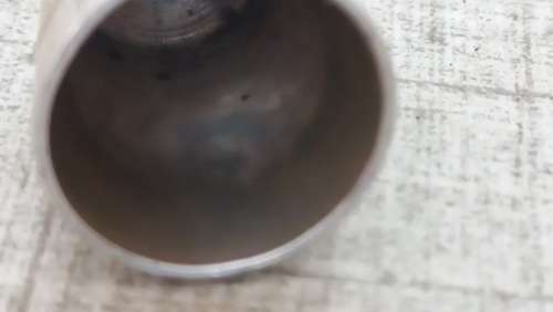 Antique CH 7 Dorcas silver thimble