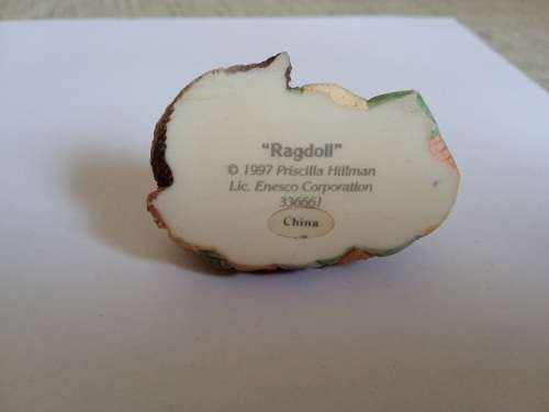 Ragdoll 1997 Pricilla Hillman collection cat ornament
