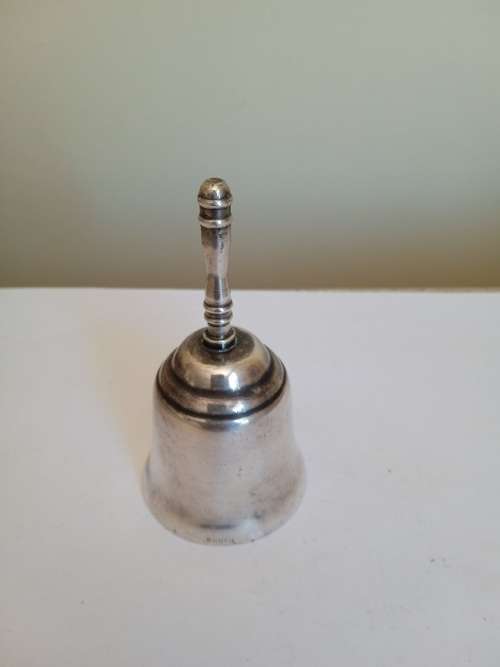 Rare find, RHOSIL silver plate bell from Rhodesia